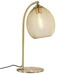 Light and Living tafellamp Moroc goud metaal