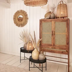 Light and Living tafellamp Jacinto naturel 60 cm