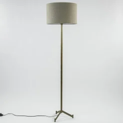 Light and Living vloerlamp Dennis brons excl. kap