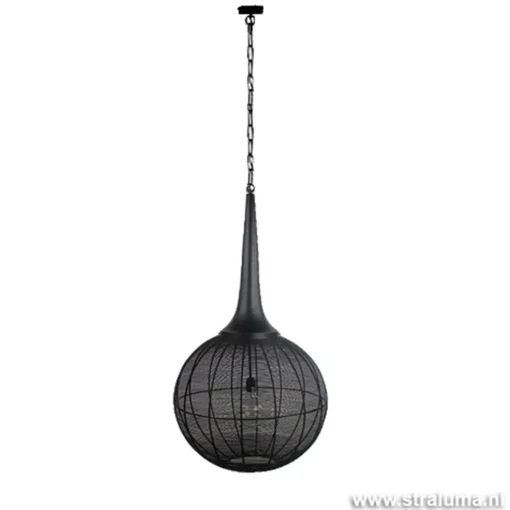 Light Living hanglamp Adrienne XL zwart
