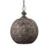 Light Living hanglamp Ananya bruin-goud