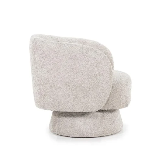 Lounge stoel taupe