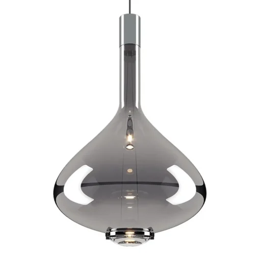 Luxe design hanglamp Sky-Fall chroom glas inclusief LED