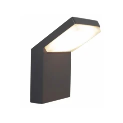 Moderne buitenlamp wand inclusief geïntegreerd LED