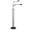 Moderne dubbele LED leeslamp antraciet