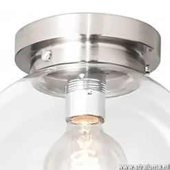 Moderne glazen plafonniere bol hal-wc