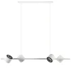 Moderne hanglamp wit met verstelbare LED spots