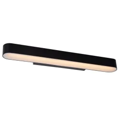 Moderne LED badkamer wandlamp zwart 60 cm
