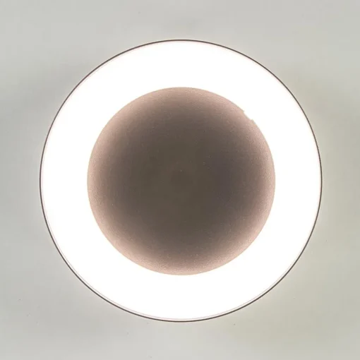 Moderne LED buitenlamp plafond/wand antraciet