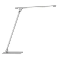 Moderne LED bureaulamp geborsteld staal verstelbaar