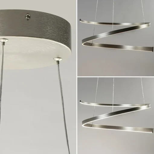 Moderne LED hanglamp rond met dim to warm functie