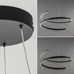 Moderne LED hanglamp rond met dim to warm functie