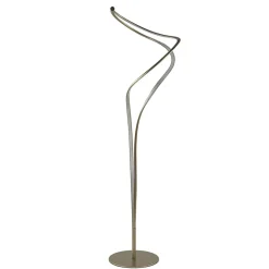 Moderne LED vloerlamp goud dimbaar