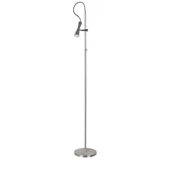 Moderne leeslamp staal LED dimbaar