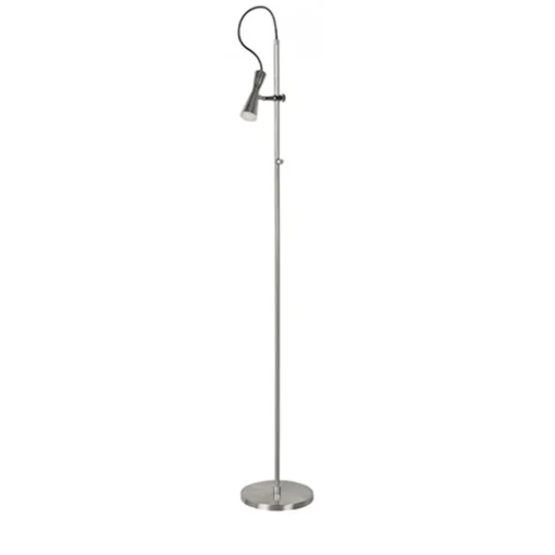 Moderne leeslamp staal LED dimbaar
