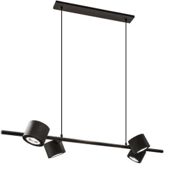 Moderne 4-lichts hanglamp inclusief verstelbare LED spots