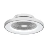 Moderne plafondventilator grijs met geintegreerd LED