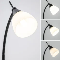 Moderne tafellamp Touchy zwart dimbaar