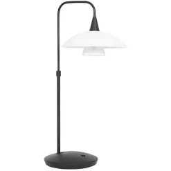 Moderne tafellamp zwart met dimbaar LED