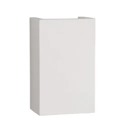 Moderne wandlamp hoogwaardig gips rechthoek