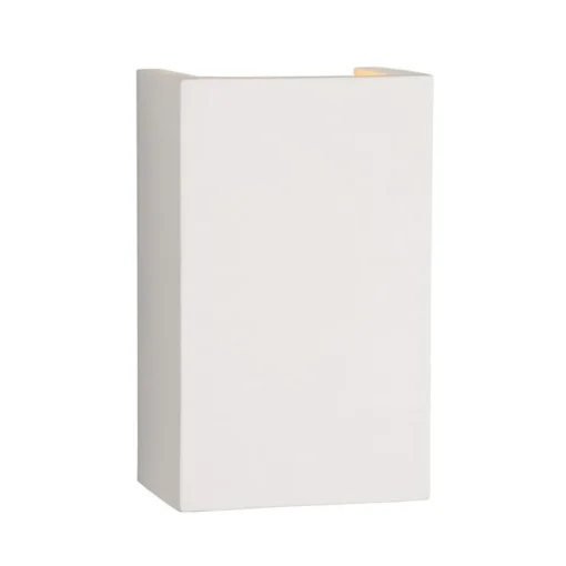 Moderne wandlamp hoogwaardig gips rechthoek
