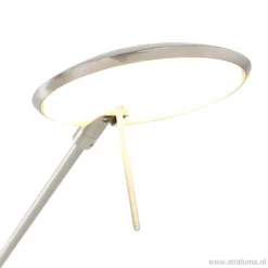 Moderne wandlamp staal met dimbaar LED