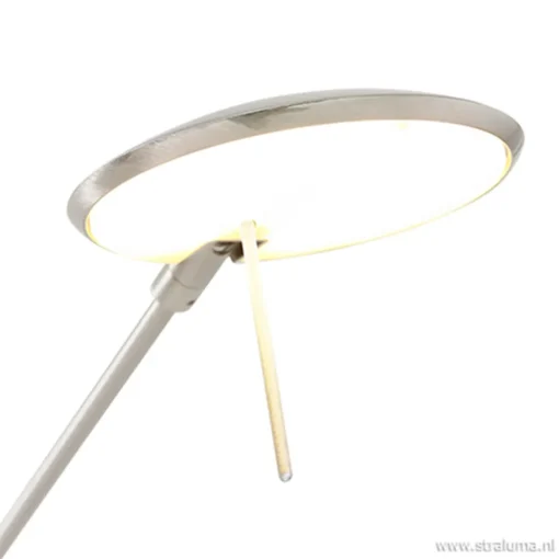 Moderne wandlamp staal met dimbaar LED
