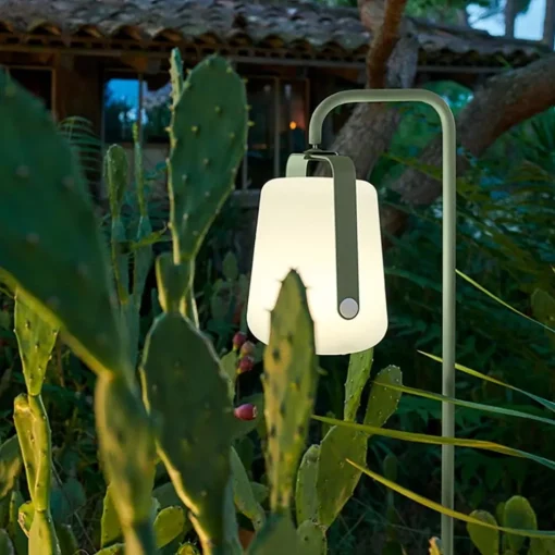 Oplaadbare buitenlamp IP44 groen
