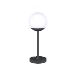 Oplaadbare buitenlamp tafel antraciet IP44
