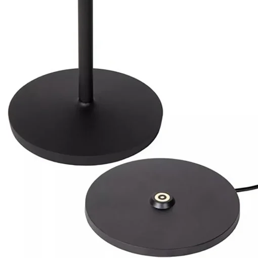 Oplaadbare tafellamp inclusief dimbaar LED zwart IP54