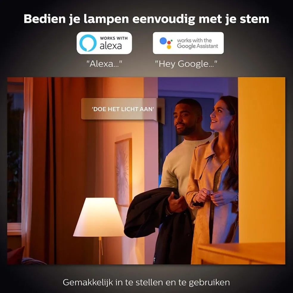 Philips Hue e27 2-pack color ambiance