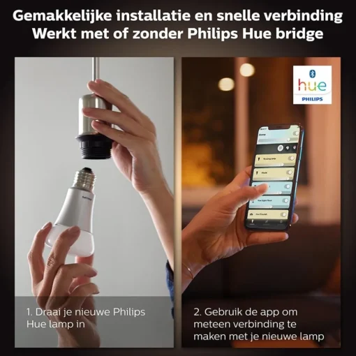 Philips Hue 8.5w e27 white ambiance BT