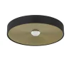 Plafondlamp Bright 26 zwart/matgoud
