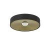 Plafondlamp Bright 20 zwart/matgoud