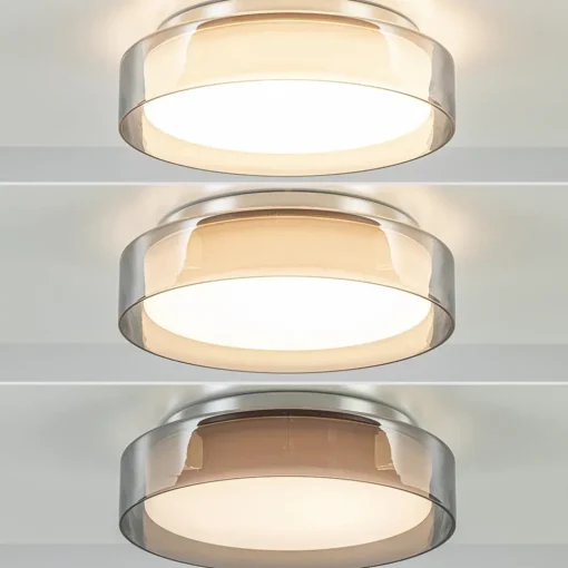 Plafondlamp Clear 35cm IP44 3-switchdim