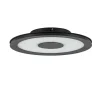 **Plafondlamp disc 32cm zwart 3-step dim
