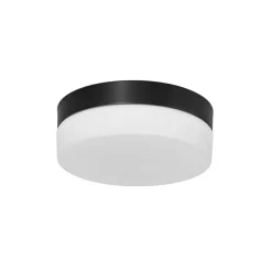 Plafondlamp Ikaro zwart 18cm 3-step dim