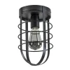 Plafondlamp kooi zwart