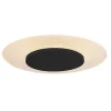 Plafondlamp Lido zwart 42cm indirect