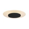 Plafondlamp Lido zwart 36cm indirect