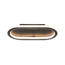 Plafondlamp Lois 30 zwart 3-switch dim.