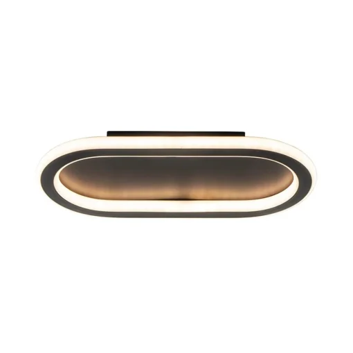 Plafondlamp Lois 30 zwart 3-switch dim.