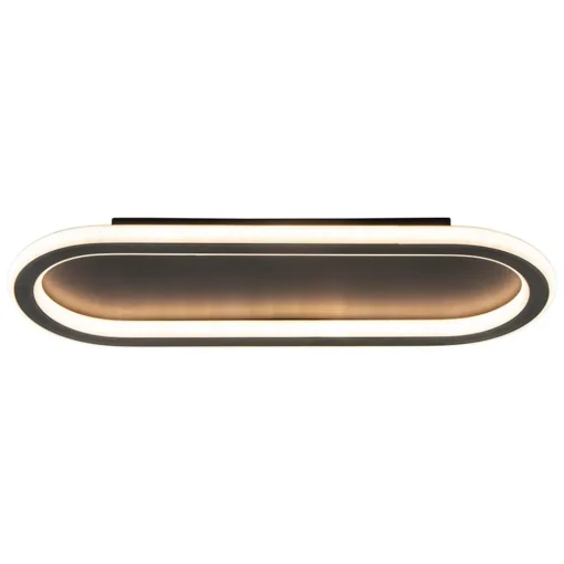 Plafondlamp Lois 40 zwart 3-switch dim