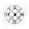 Plafondlamp Mida silver 50cm