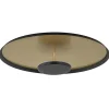 Plafondlamp Oro 45cm zwart/matgoud