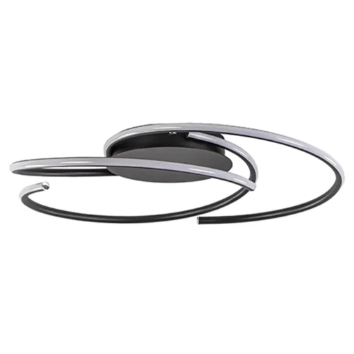 Plafondlamp Reverso zwart 3-switchdim