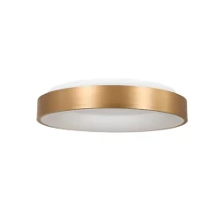 Plafondlamp Ringlede 38cm matgoud