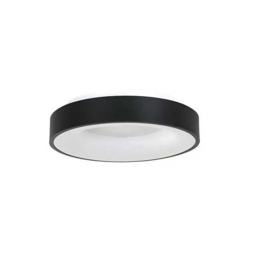 Plafondlamp Ringlede zwart