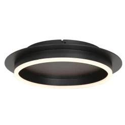 Plafondlamp Ringlux zwart