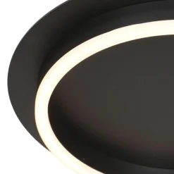 Plafondlamp Ringlux zwart